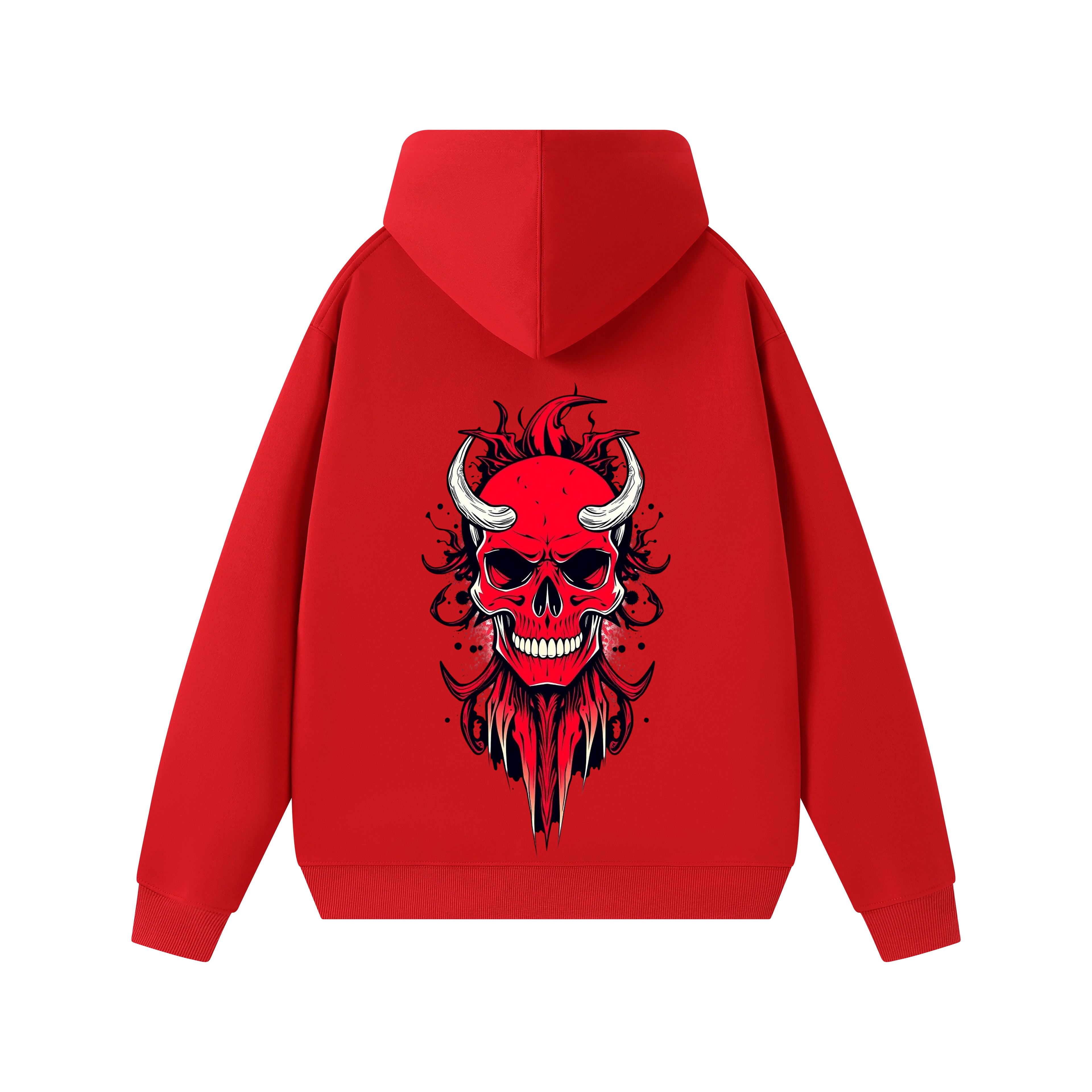 Hooded sweatshirts for men in solid colors for spring, autumn and winter, are loose and trendy for teenagers, students and couples