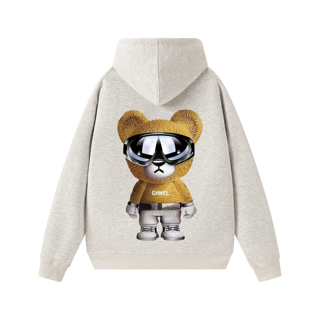 Ruvers Sweatshirt Autumn New Heavy Trendy Brand Youth Hoodie Men's White Coat Men's