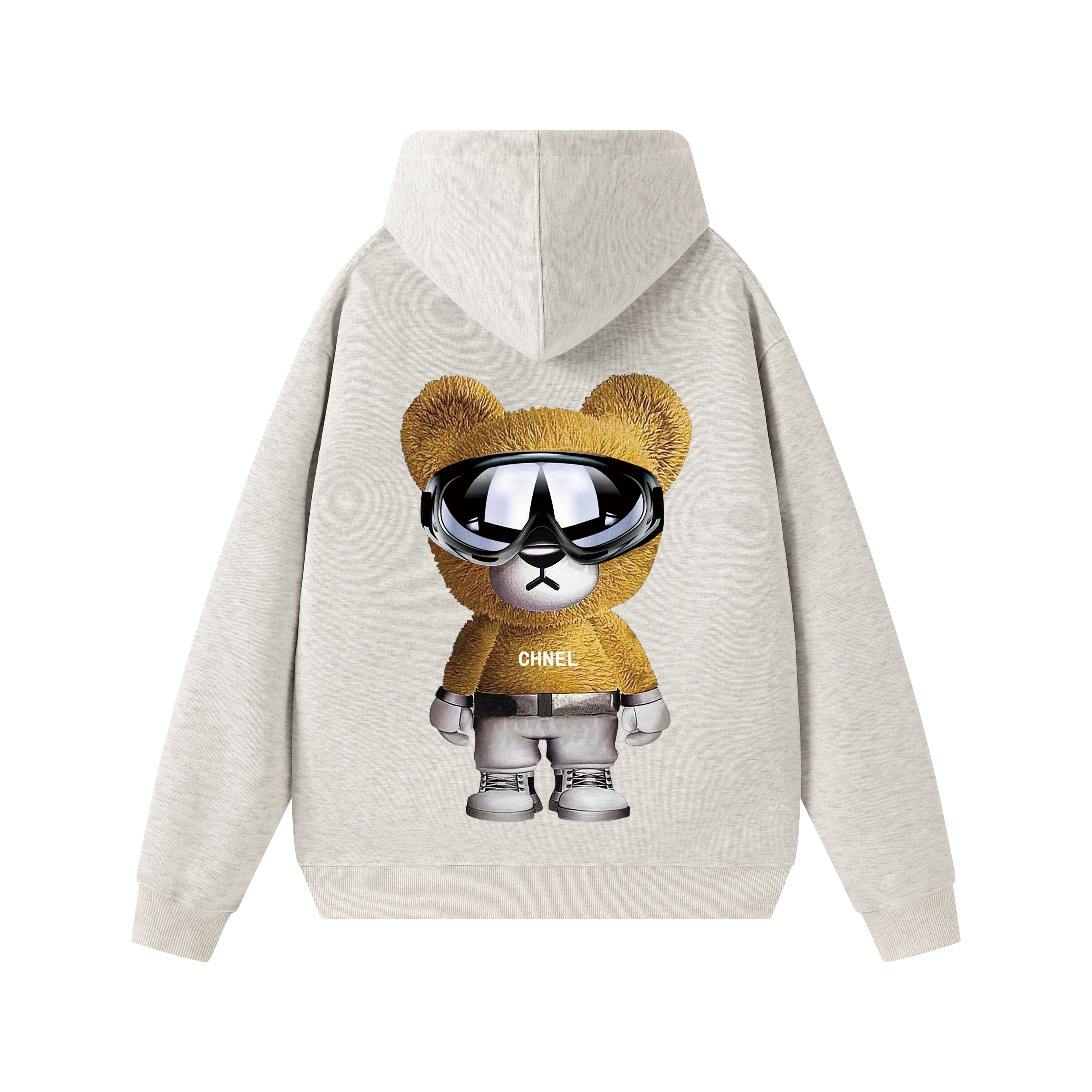 Ruvers Sweatshirt Autumn New Heavy Trendy Brand Youth Hoodie Men's White Coat Men's