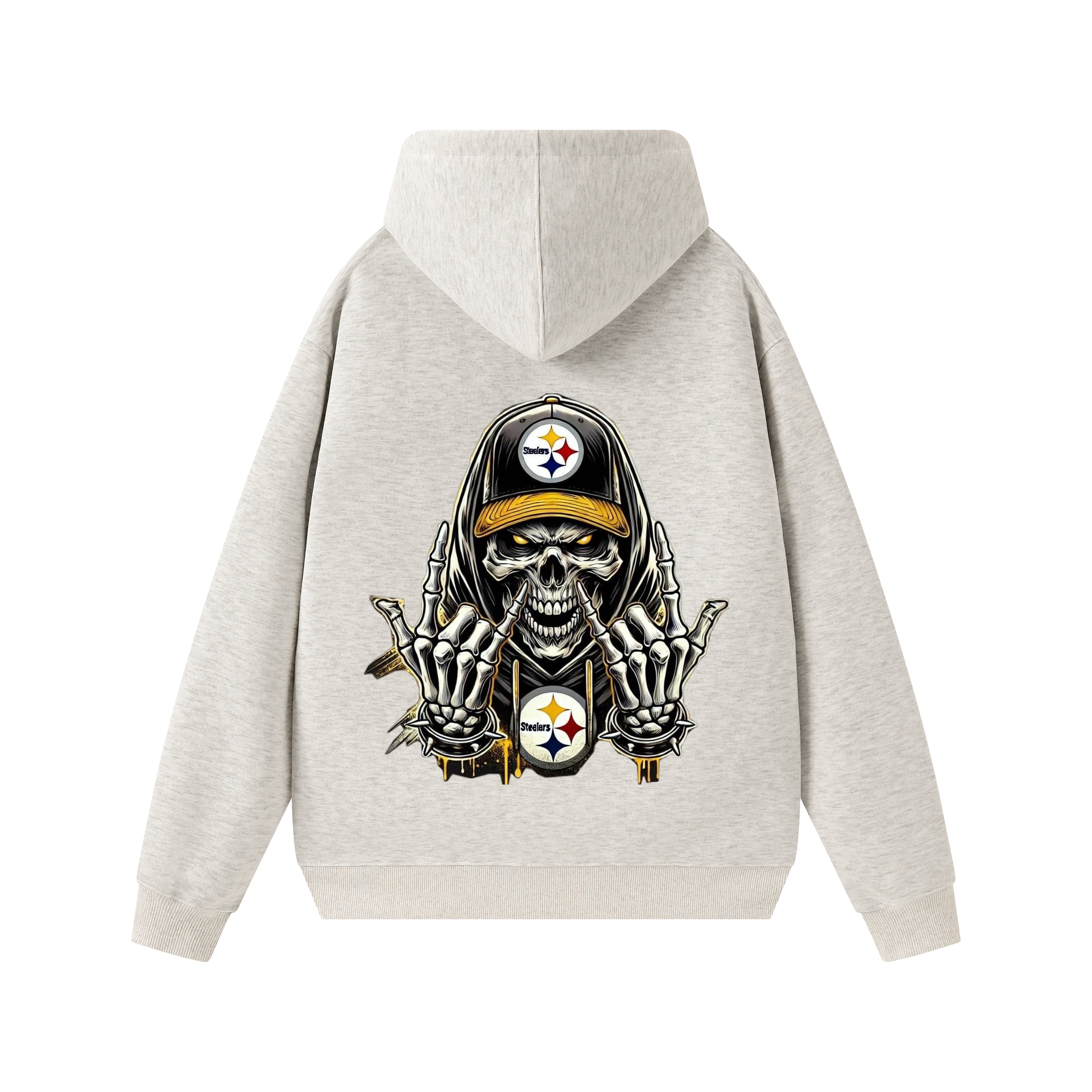 Hooded sweatshirts for men in solid colors for spring, autumn and winter, are loose and trendy for teenagers, students and couples