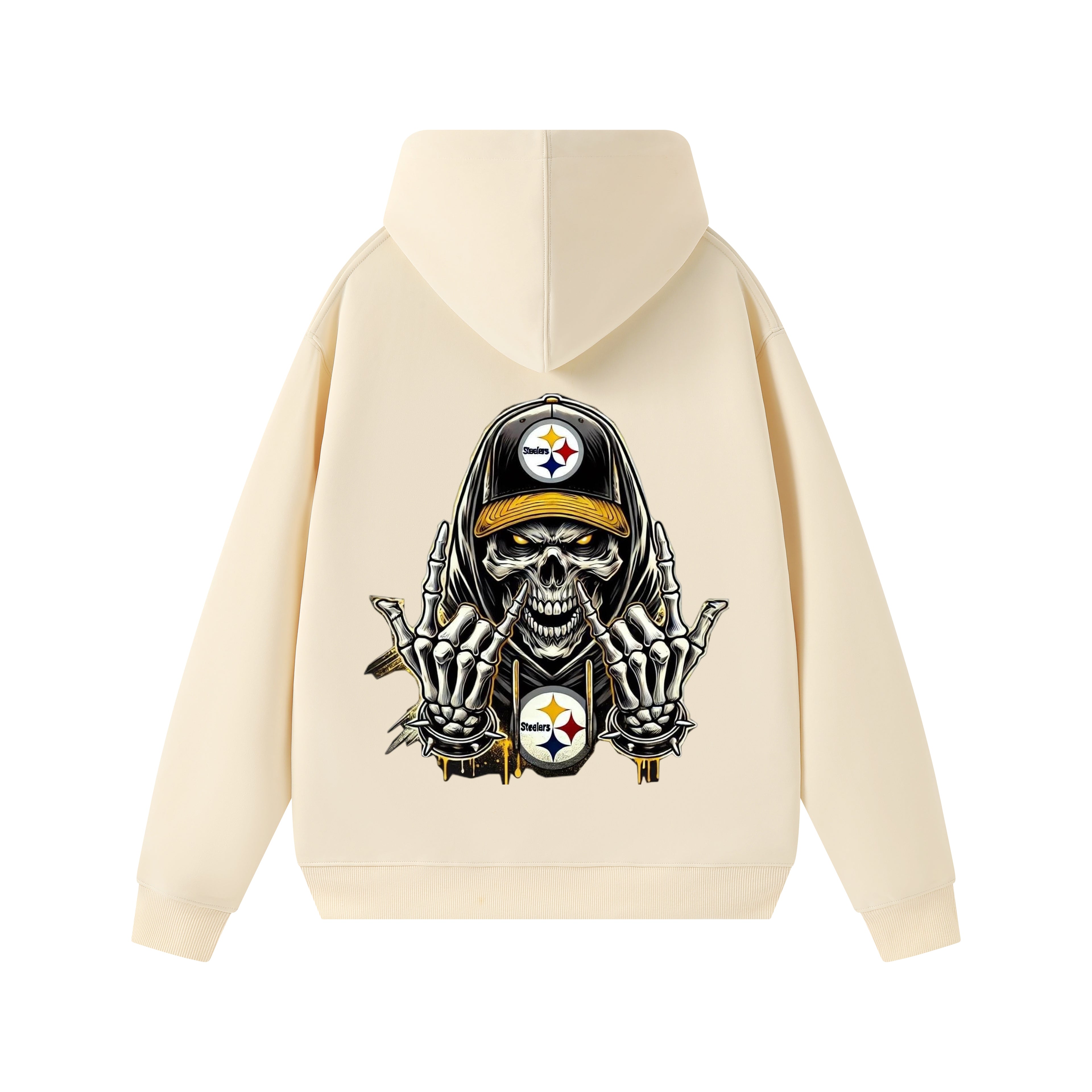 Hooded sweatshirts for men in solid colors for spring, autumn and winter, are loose and trendy for teenagers, students and couples