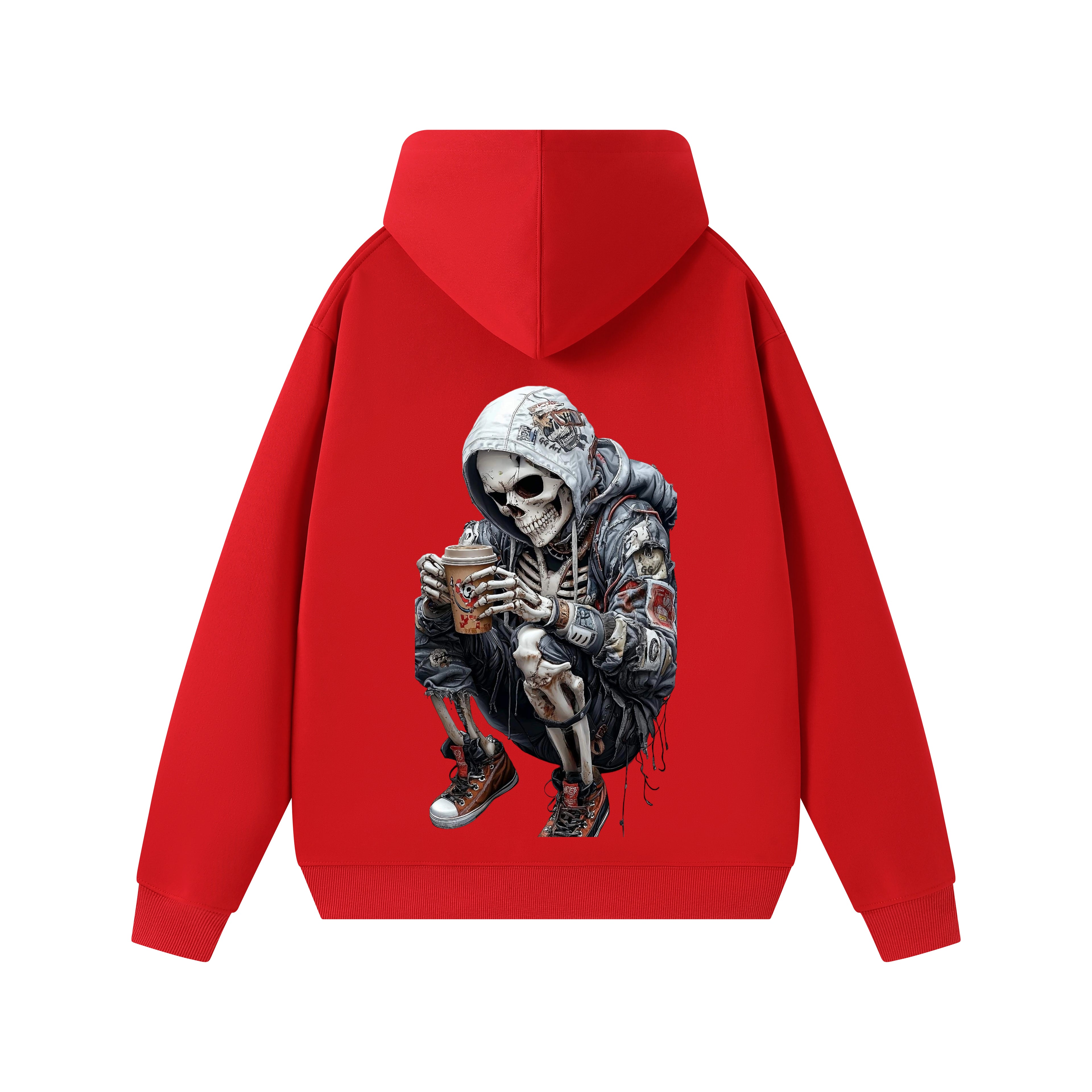 Hooded sweatshirts for men in solid colors for spring, autumn and winter, are loose and trendy for teenagers, students and couples