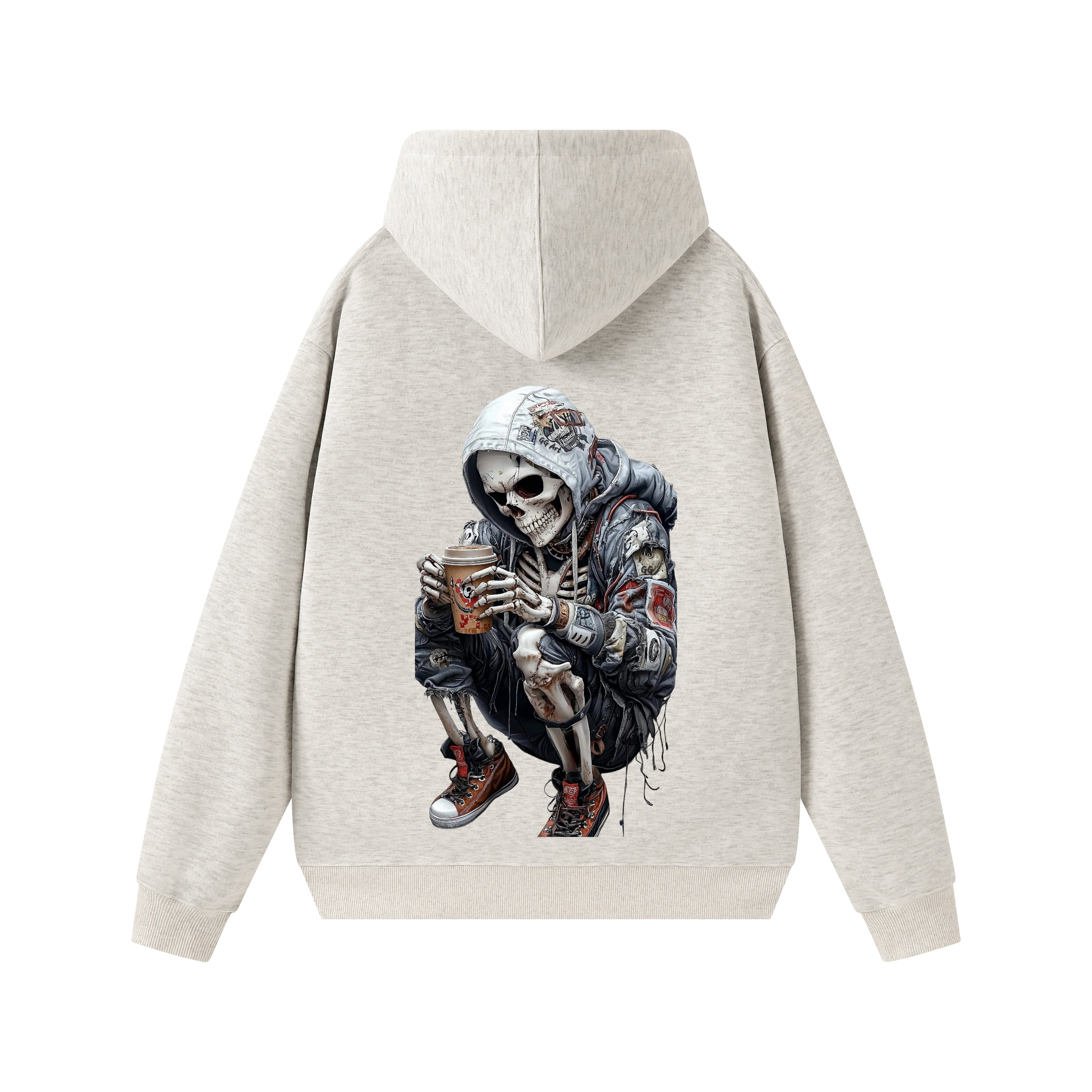 Hooded sweatshirts for men in solid colors for spring, autumn and winter, are loose and trendy for teenagers, students and couples