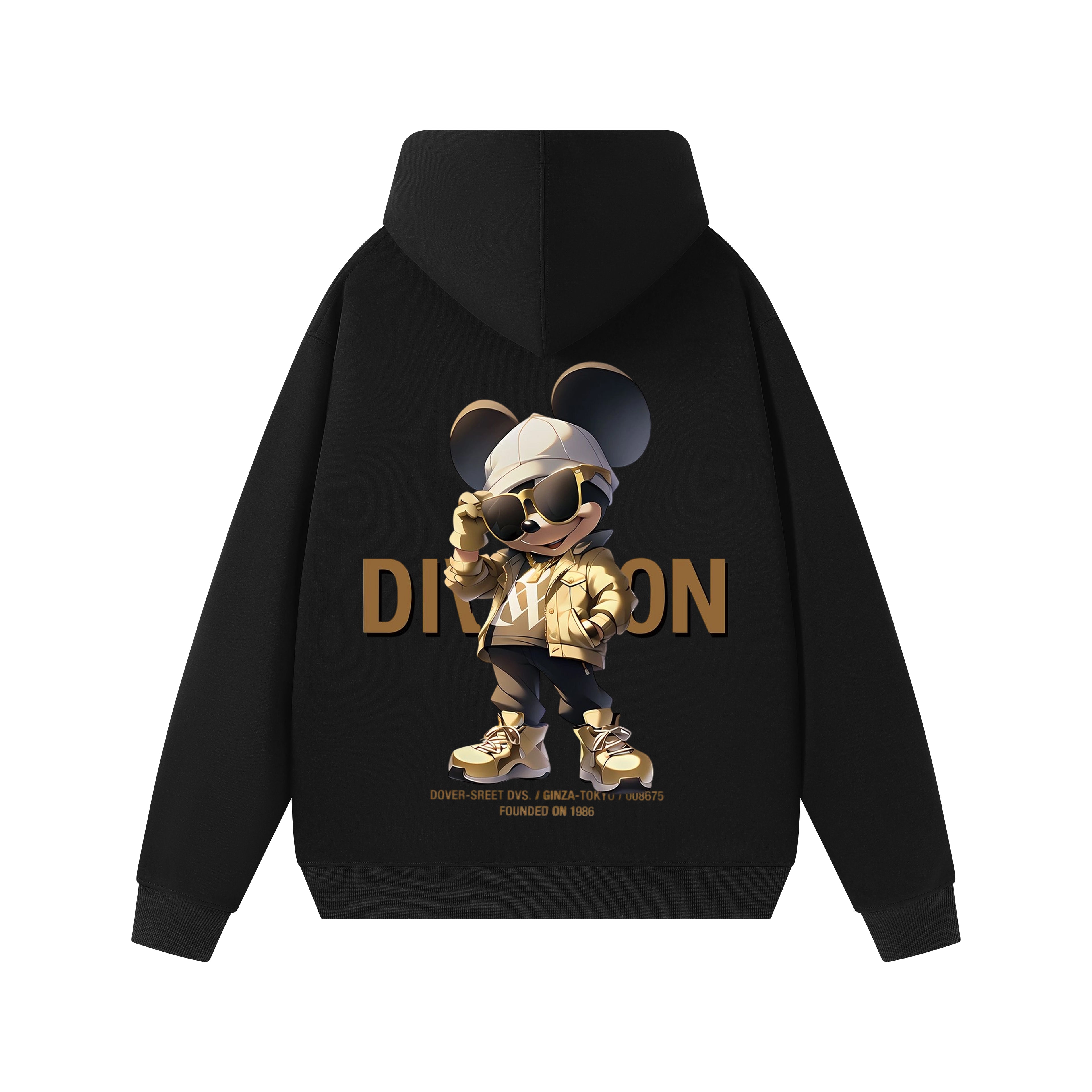 Hooded sweatshirts for men in solid colors for spring, autumn and winter, are loose and trendy for teenagers, students and couples