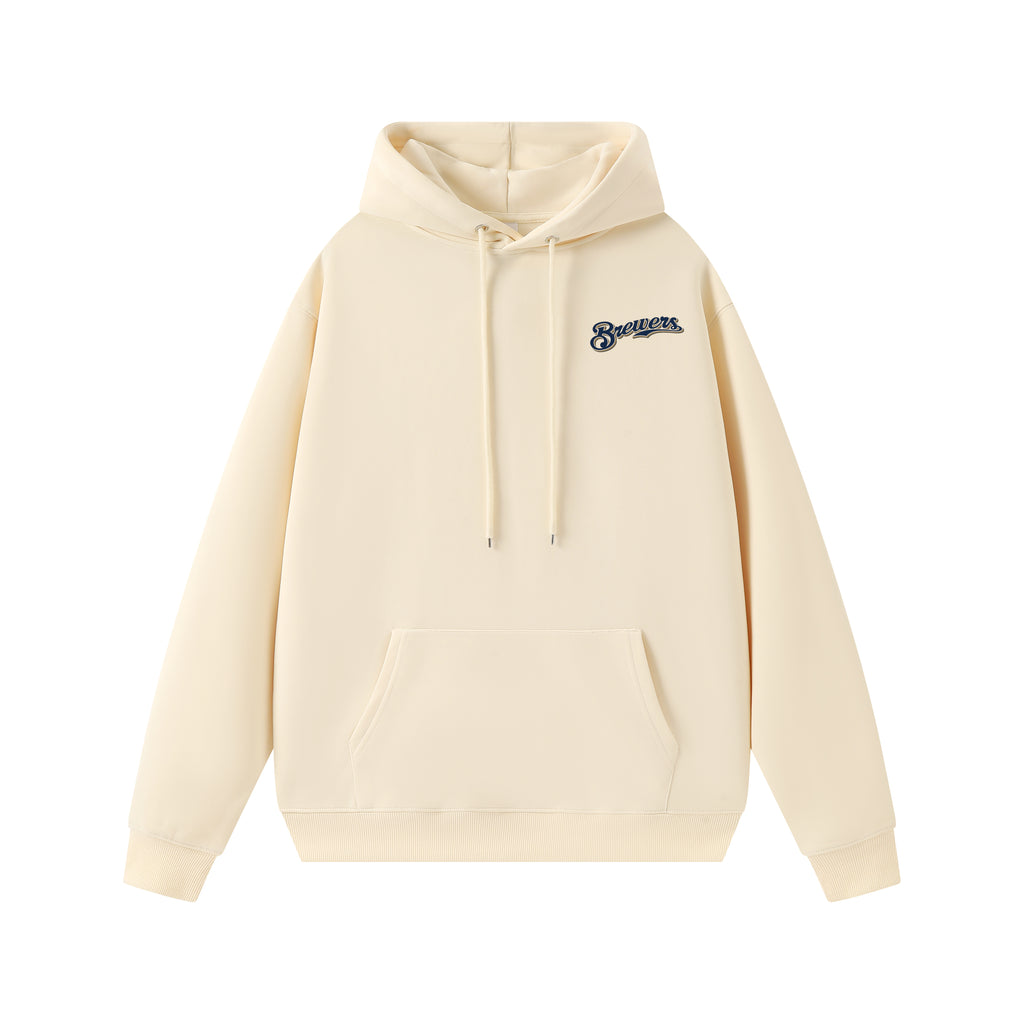 Ruvers Sweatshirt Autumn New Heavy Trendy Brand Youth Hoodie Men's White Coat Men's